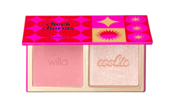 mini paleta blush e iluminador benefit cheeky charms cheek Benefit