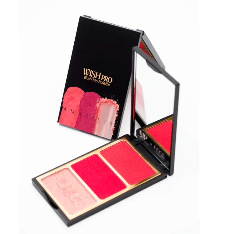 PALETA DE BLUSH - WISH BLUSH TRIO PALETTE MICHELLY PALMA AMARALIS