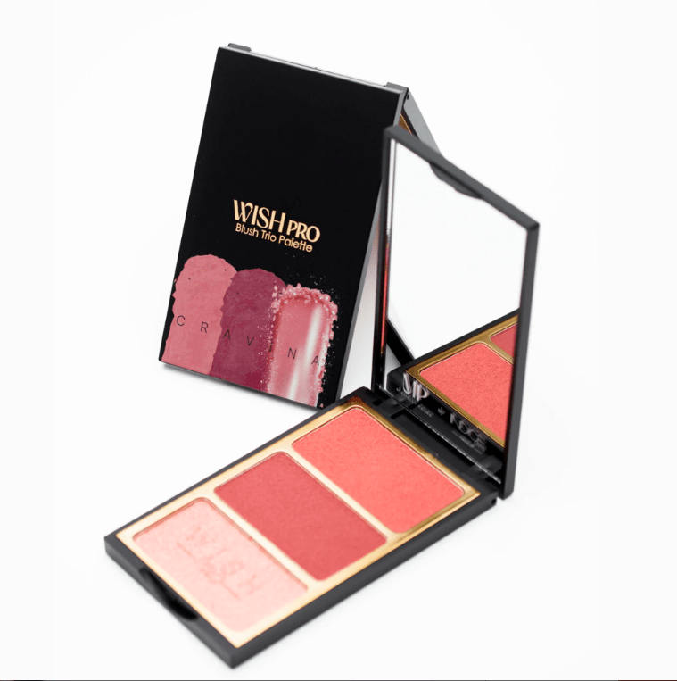 PALETA DE BLUSH - WISH BLUSH TRIO PALETTE  MICHELLY PALMA CRAVINA