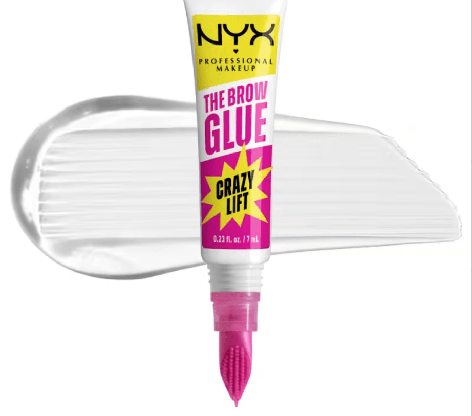 Brow Glue Crazy Lift - Lamination de Sobrancelha Transparente NYX