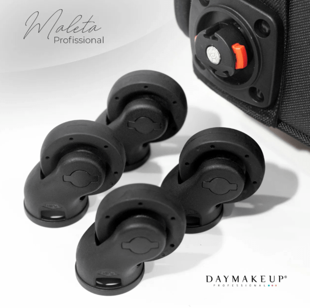 MALETA PROFISSIONAL DAYMAKEUP 4 RODAS