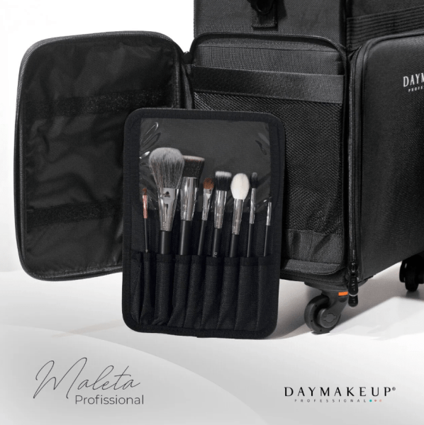 MALETA PROFISSIONAL DAYMAKEUP 4 RODAS
