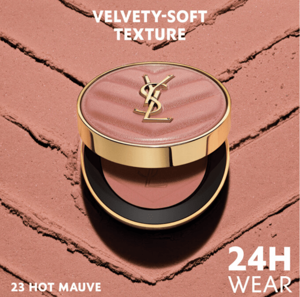 MAKE ME BLUSH PÓ YSL SAINT LAURENT  23 HOT MAUVE