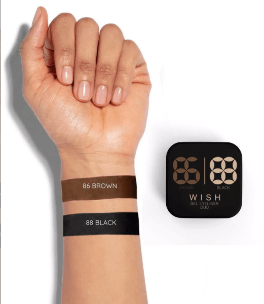 DELINEADOR WISH GEL EYELINER DUO (BLACK - BROWN)MICHELLY PALMA