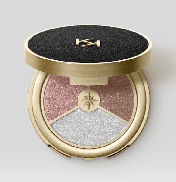 holiday wonderlights magnetic trio eyeshadow palette kiko milano