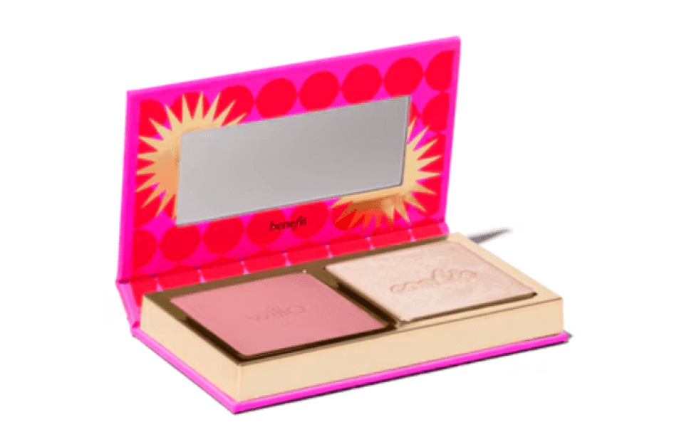 mini paleta blush e iluminador benefit cheeky charms cheek Benefit
