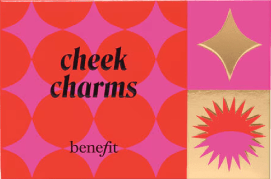 mini paleta blush e iluminador benefit cheeky charms cheek Benefit