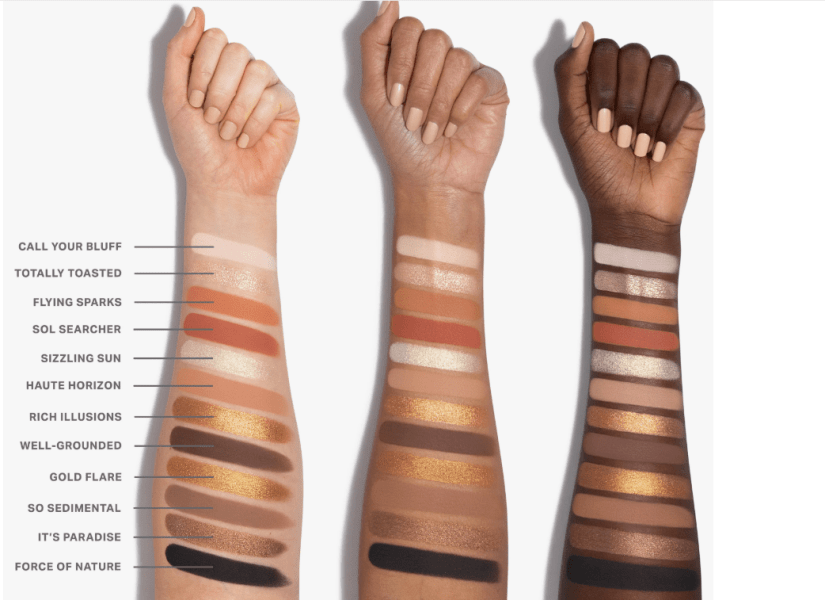 Paleta ChromaPlus 12-Pan Cor: Flickering Sands MORPHE