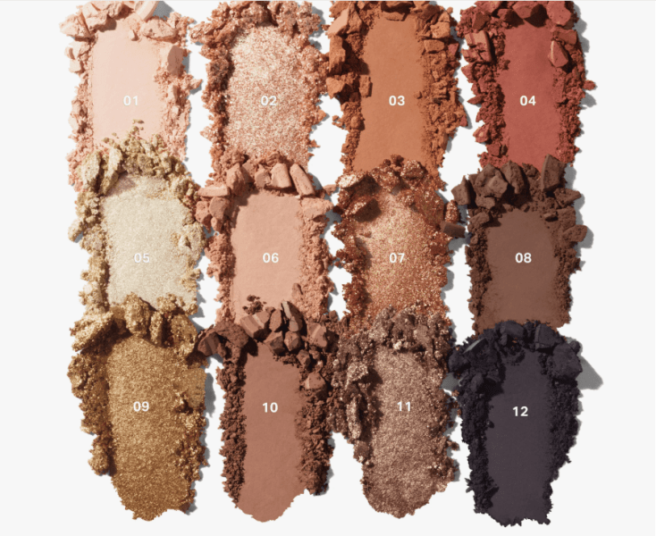 Paleta ChromaPlus 12-Pan Cor: Flickering Sands MORPHE