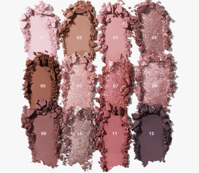 Paleta ChromaPlus 12-Pan Cor: Rose Frequency MORPHE