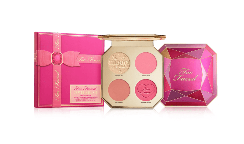 Paleta de blush e iluminador Jewel Crush Too Faced