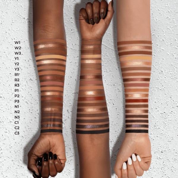 Paleta Eye Sculpt Texture & Tone NATASHA DENONA Cor: Dramatic