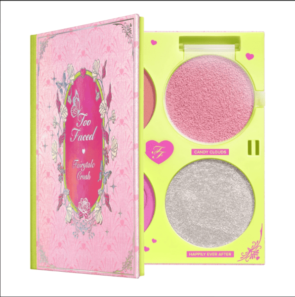 Paleta Fairytale Crush: Blush & Highlighter Too Faced