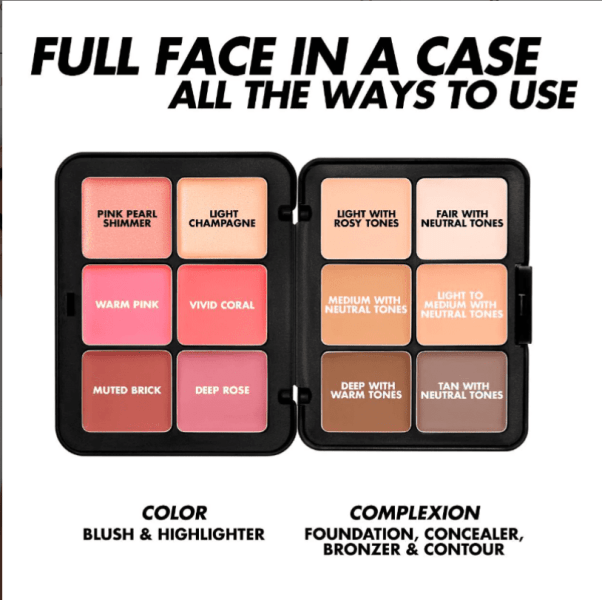 Paleta HD Skin Face Essentials cor Light to Medium – Make up For Ever