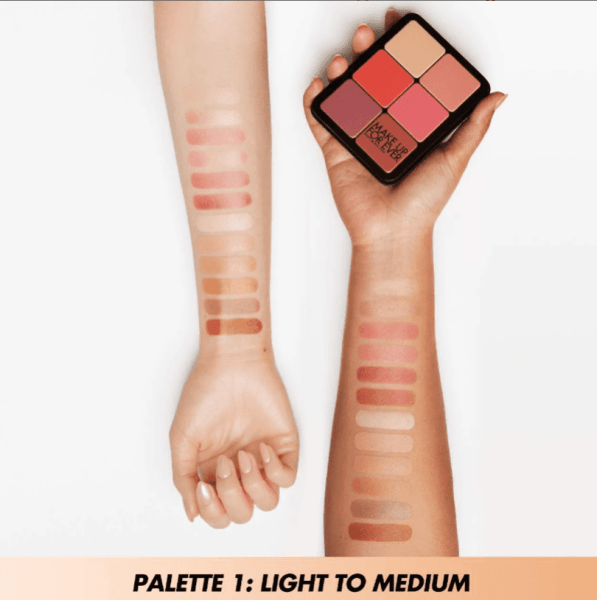 Paleta HD Skin Face Essentials cor Light to Medium – Make up For Ever