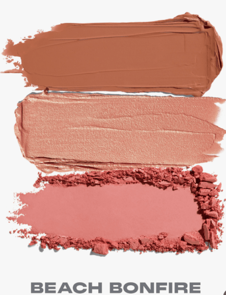 Trio Cheek Thrills Multi-Finish Cor: Beach Bonfire MORPHE