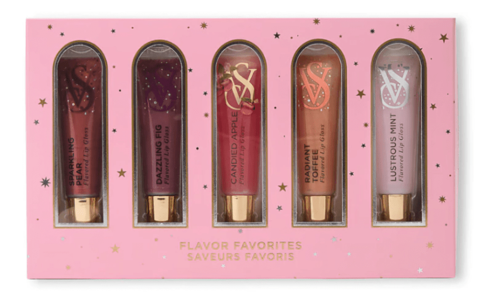 Conjunto de Gloss com brilho Flavor Favorites victorias secret