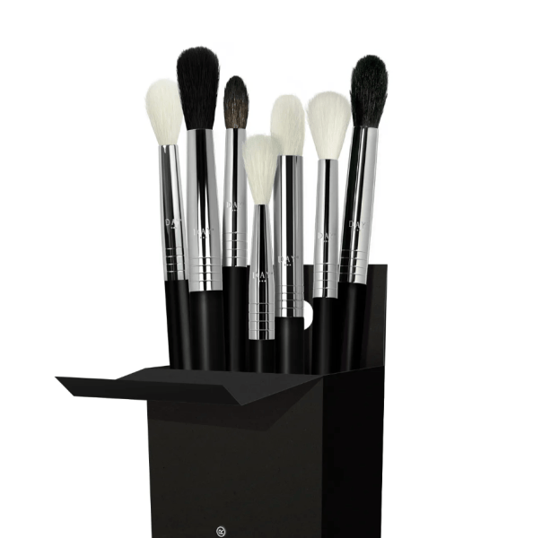 Kit 7 pincéis de esfumar pro - day makeup