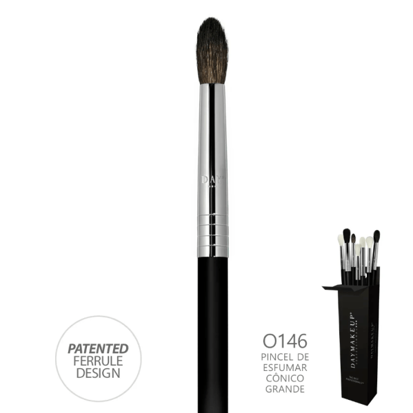 Kit 7 pincéis de esfumar pro - day makeup