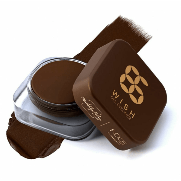 DELINEADOR WISH GEL EYELINER MARROM MICHELLY PALMA
